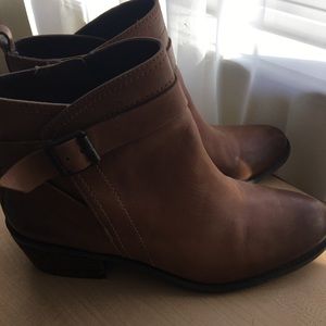 Vince Camuto Leather Ankle Boots